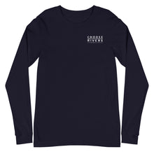 Load image into Gallery viewer, Choose Rivers Unisex Long Sleeve Tee - more colors