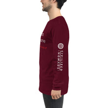 Load image into Gallery viewer, "Flatten the Curve"  long sleeve unisex tshirt LOVE Conquers Covid 19  Collection