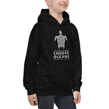 Load image into Gallery viewer, CHOOSE OCEANS                                                                                                             Kids Hoodie
