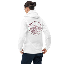 Load image into Gallery viewer, CHOOSE MOUNTAINS    Unisex hoodie - more colors