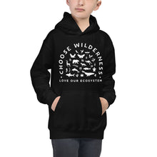 Load image into Gallery viewer, Choose Wilderness Kids Hoodie - more colors