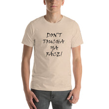 Load image into Gallery viewer, Civilized Nomads "Don't Touch"   unisex tshirt    -  "Love Conquers Covid 19" collection