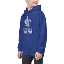 Load image into Gallery viewer, CHOOSE OCEANS                                                                                                             Kids Hoodie
