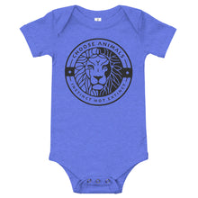 Load image into Gallery viewer, Choose Animals Baby one piece (more colors)