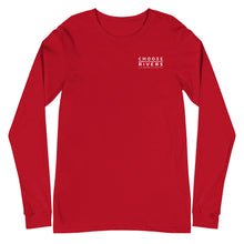 Load image into Gallery viewer, Choose Rivers Unisex Long Sleeve Tee - more colors