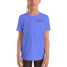 Load image into Gallery viewer, CHOOSE MOUNTAINS Youth Short Sleeve T-Shirt - more colors