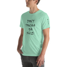 Load image into Gallery viewer, Civilized Nomads "Don't Touch"   unisex tshirt    -  "Love Conquers Covid 19" collection