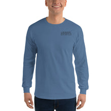 Load image into Gallery viewer, Choose Animals 2 logos   Men’s Long Sleeve Shirt (more colors)