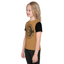 Load image into Gallery viewer, CHOOSE ANIMALS Brown and Black Kids T-Shirt