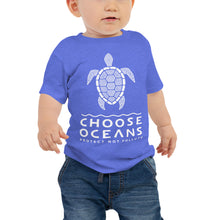 Load image into Gallery viewer, CHOOSE OCEANS Baby/Jersey Short Sleeve Tee