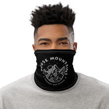 Load image into Gallery viewer, CHOOSE MOUNTAINS Black Neck Gaiter