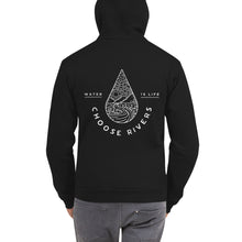 Load image into Gallery viewer, CHOOSE RIVERS Front Zip Unisex hoodie