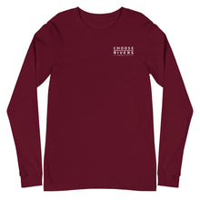 Load image into Gallery viewer, Choose Rivers Unisex Long Sleeve Tee - more colors