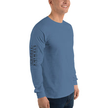 Load image into Gallery viewer, Choose Animals 4 Logos Men’s Long Sleeve Tshirt (more colors)
