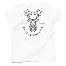 Load image into Gallery viewer, CHOOSE FORESTS Youth/Short Sleeve T-Shirt (more colors)