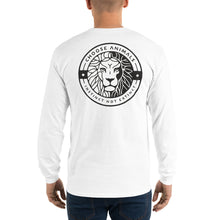 Load image into Gallery viewer, Choose Animals 2 logos   Men’s Long Sleeve Shirt (more colors)