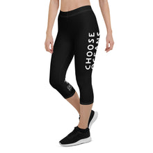 Load image into Gallery viewer, CHOOSE OCEANS                                                                                        Womens/Capri Leggings