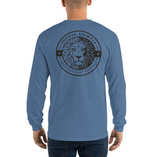 Load image into Gallery viewer, Choose Animals 2 logos   Men’s Long Sleeve Shirt (more colors)