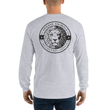Load image into Gallery viewer, Choose Animals 2 logos   Men’s Long Sleeve Shirt (more colors)