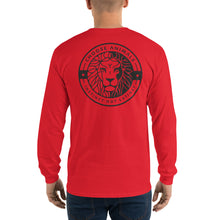 Load image into Gallery viewer, Choose Animals 2 logos   Men’s Long Sleeve Shirt (more colors)