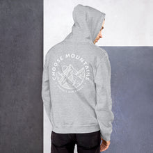 Load image into Gallery viewer, CHOOSE MOUNTAINS Unisex Hoodie (more colors)