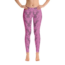 Load image into Gallery viewer, Choose Forests Women&#39;s Pink Leggings
