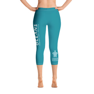 Choose Oceans Women's Capri Leggings