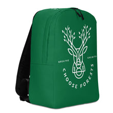 Load image into Gallery viewer, Choose Forests Green Minimalist Backpack
