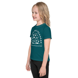 Choose Wilderness Aqua Kids T-Shirt