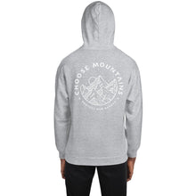 Load image into Gallery viewer, Choose Mountains unisex hoodie
