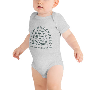 Choose Wilderness Baby Bodysuit