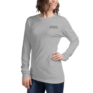 Choose Animals 4 logos unisex long sleeve Tee -more colors