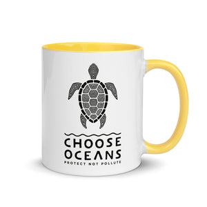 CHOOSE OCEANS mug (more colors)