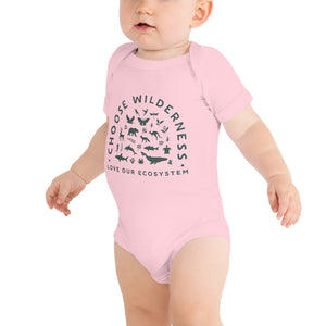 Choose Wilderness Baby Bodysuit