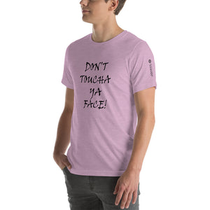 Civilized Nomads "Don't Touch"   unisex tshirt    -  "Love Conquers Covid 19" collection