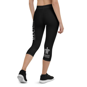 Choose Oceans Womens Capri Leggings