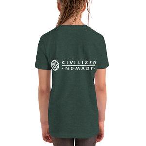 "Cute Protection " Youth Unisex tshirt  -  "LOVE Conquers COVID 19" Collection