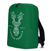 Load image into Gallery viewer, Choose Forests Green Minimalist Backpack
