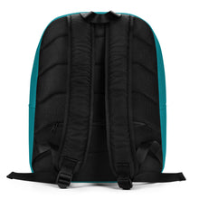 Load image into Gallery viewer, Choose Oceans Aqua Minimalist Backpack
