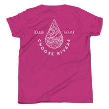 Load image into Gallery viewer, Choose Rivers Youth Short Sleeve T-Shirt - more colors
