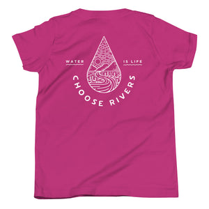 Choose Rivers Youth Short Sleeve T-Shirt - more colors