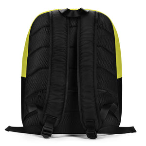 Choose Animals Yellow and Black Minimalist Backpack