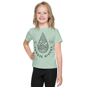 Choose Rivers Kids Pale Green T-Shirt