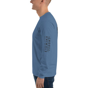 Choose Animals 4  Logos Men’s Long Sleeve Tshirt    (more colors)