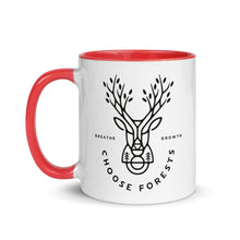 Load image into Gallery viewer, CHOOSE FORESTS Mug (more colors)
