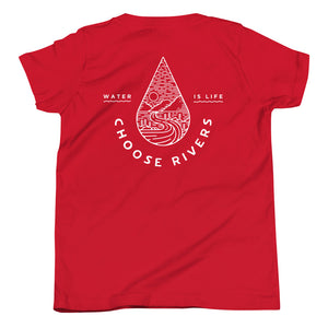 Choose Rivers Youth Short Sleeve T-Shirt - more colors