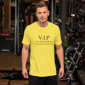 VIP  Short-Sleeve Unisex T-Shirt, LOVE Conquers Covid 19 Collection