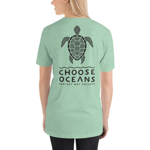 Choose Oceans Two logo unisex tshirt (more colors)