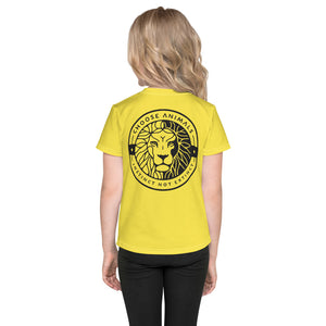 Choose Animals Yellow Kids T-Shirt