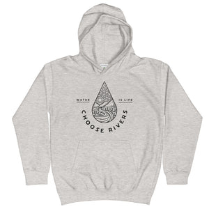 Choose Rivers Kids Hoodie - more colors